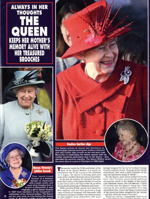 The Queen Mother's Brooches